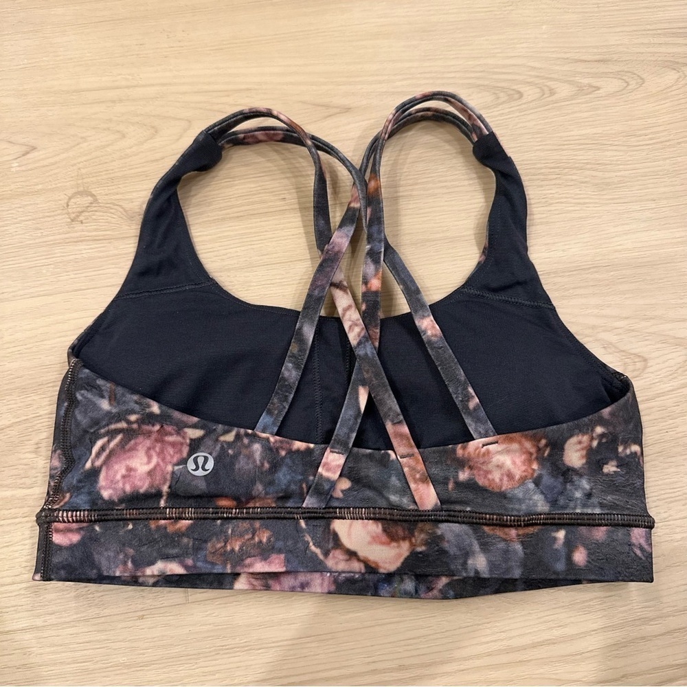 Lululemon free to be wild floral sports bra - Picture 3 of 6